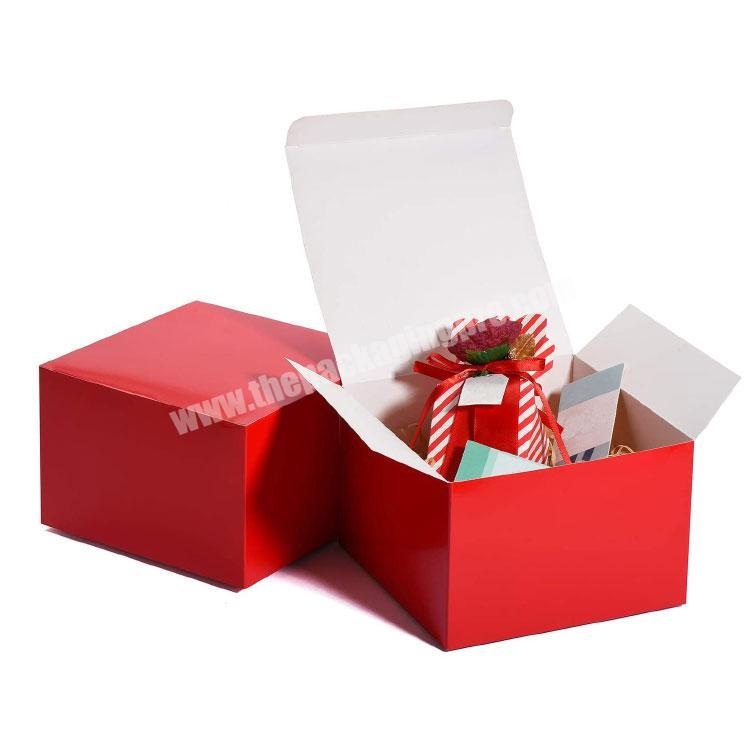 Customized Folding Printing Kraft Paper Jewelry Gift Packaging Box package