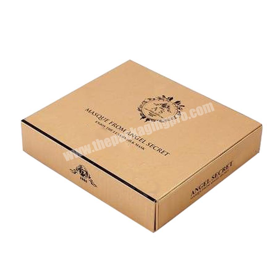 Customized Kraft Recycled Delicate Garment Packaging Food Pizza Take Away Box