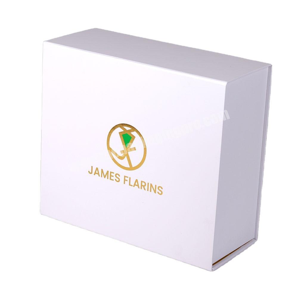 High quality custom logo paper packaging gift foldable box handbag packaging box