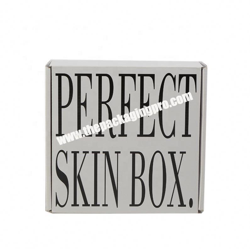 design printing  art  paper  folding cosmetic box for face mask with sliver logo