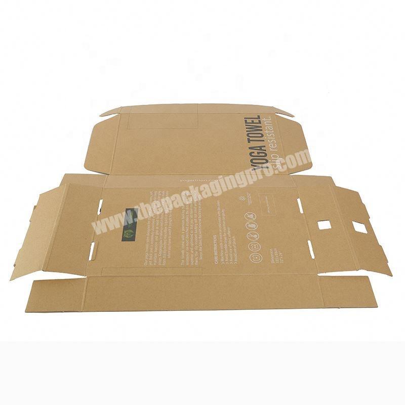 Lovely design full color printing empty product packaging paper bag type box
