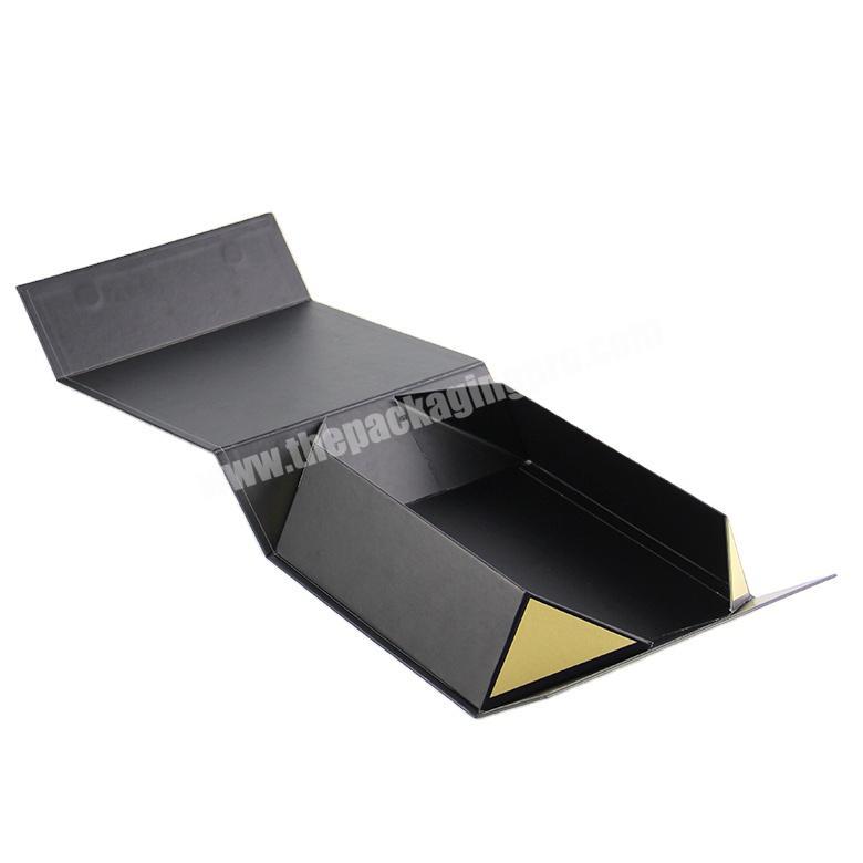 Customized logo printing perfume packaging box black shipping corrugated cardboard mailer box for personal care packaging box