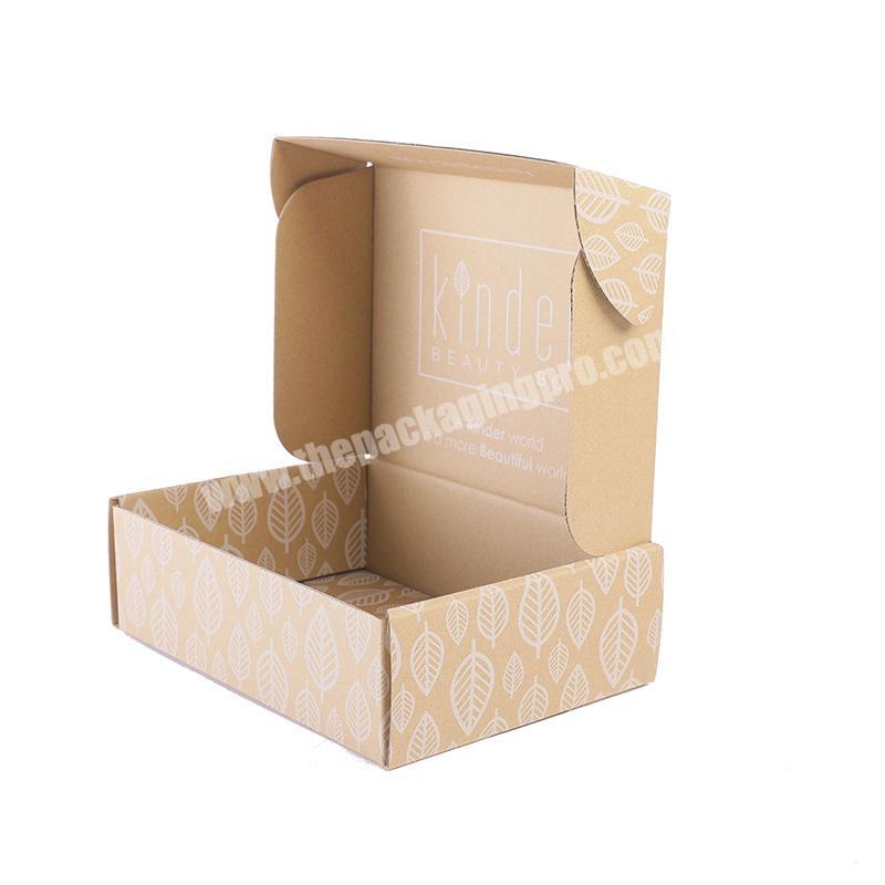 Customized simple box beautiful personal box