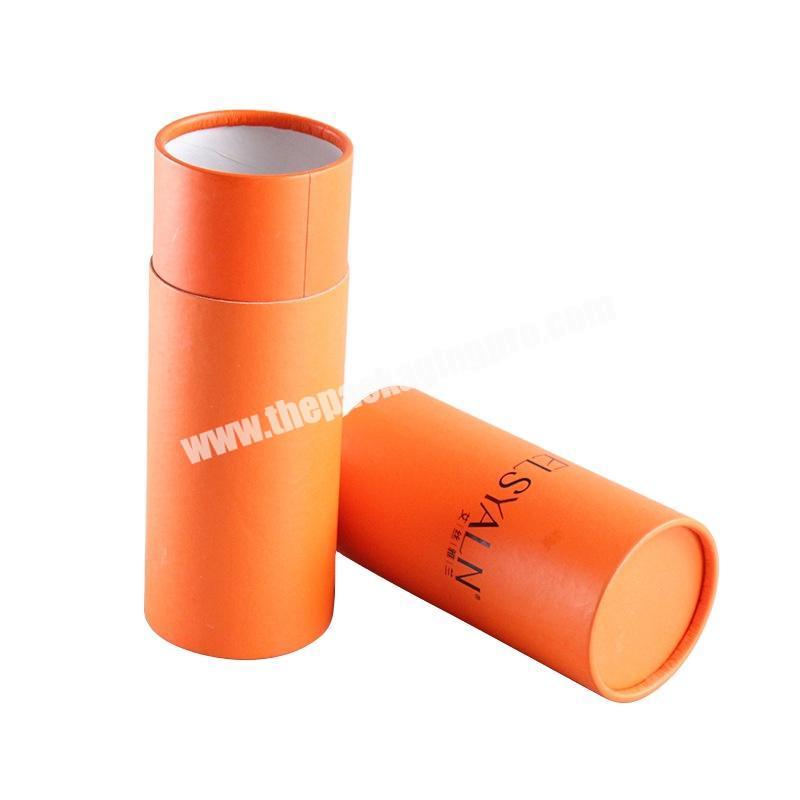 Tea paper tube packaging food grade cardboard cylinder container for tea round box packaging with cardboard paper tea canister
