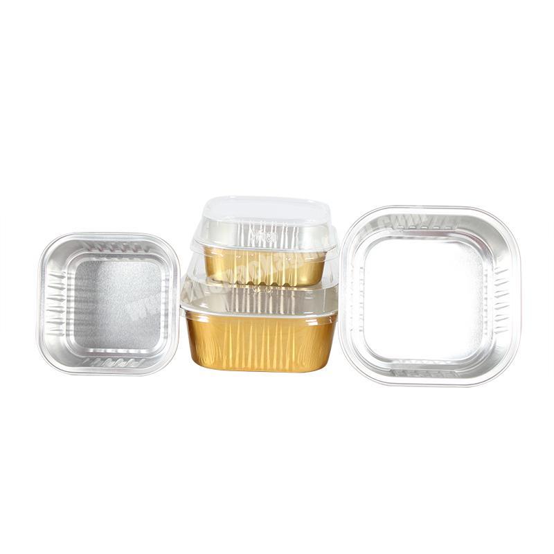 Disposable Baking Boxes Aluminum Loaf Bread Pans Cake Foil Bread Containers for Baking