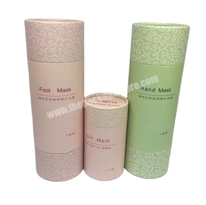 Dong Guan Recycled Material  Luxury Cosmetic Gift Box Packaging Beauty Paper Tube for Skin Care