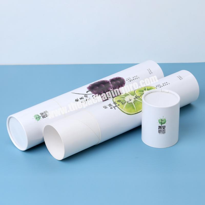 Eco-friendly Whiskey Wine Bottle Paper Cardboard Tubes Customized Packaging