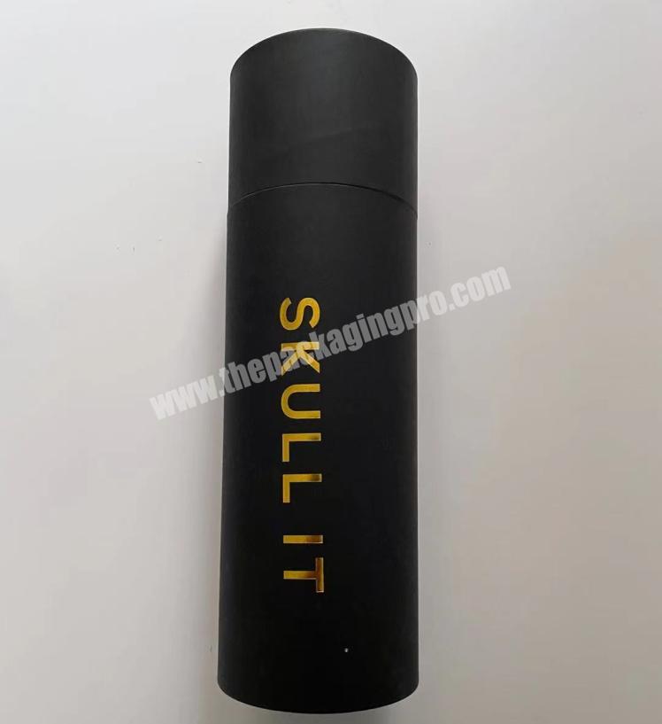 Eco Friendly Material Round Cylinder custom size printing round paper tube package for bottle