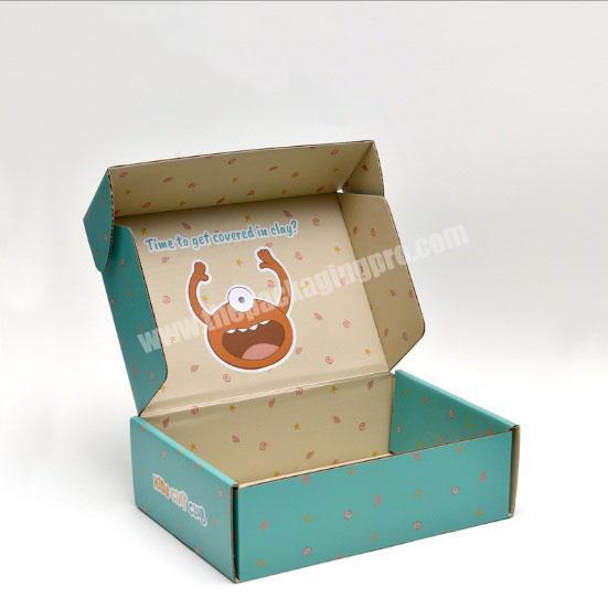 Eco-friendly Biodegradable factory wholesale custom Corrugated aircraft box for wig and shoes and wine paper box