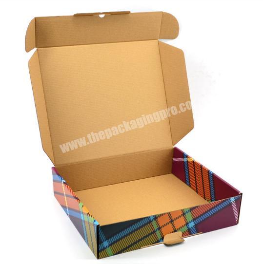 Eco-friendly Biodegradable factory wholesale custom aircraft box for shoe and wig and shampoo corrugated box