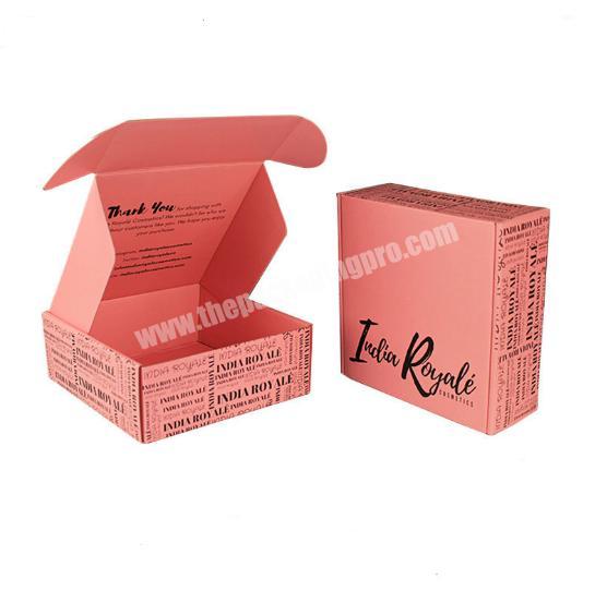Eco-friendly Biodegradable factory wholesale custom for wig and Clothing and jewelry and cosmetics corrugated box Aircraft box
