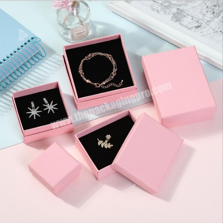 Eco-friendly Biodegradable factory wholesale custom gift boxes for Earrings, rings