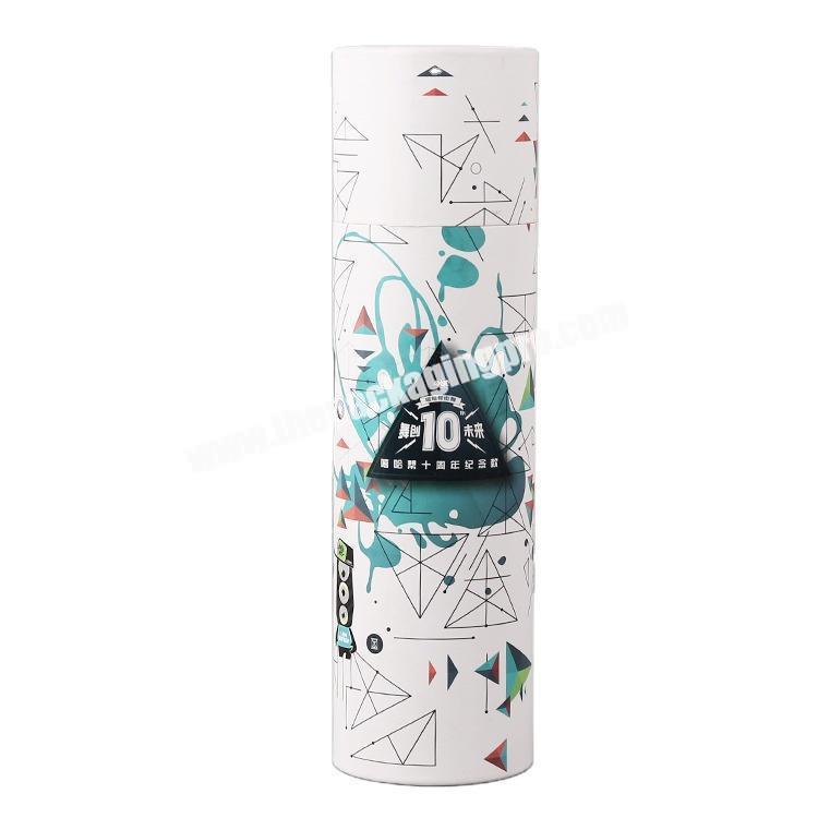 Company Advertising Gift Popular Kraft Paper Eco Friendly Cylinder Paper Tube Packaging