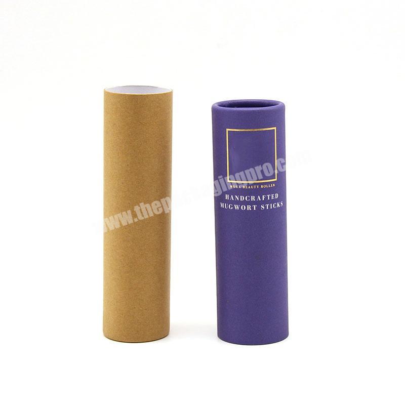 Eco friendly cosmetic packaging cardboard paper tube for cosmetic bottles