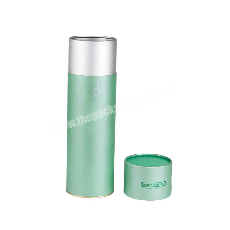 Eco-friendly kraft paper tube for essential oil glass bottle packaging