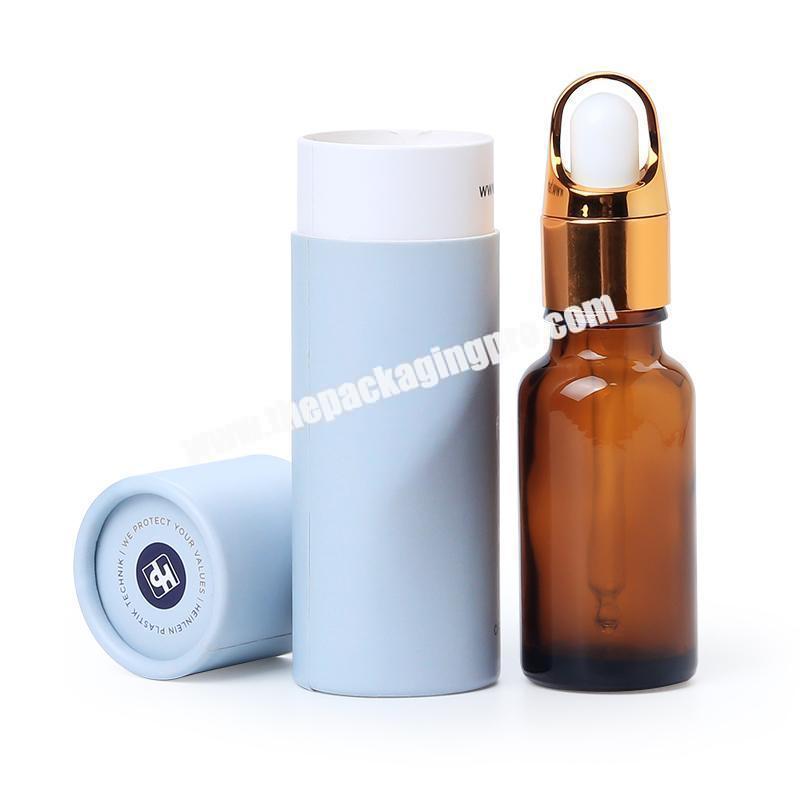 Bio-degradable eco friendly paper cylinder food packaging cardboard tube for biscuits