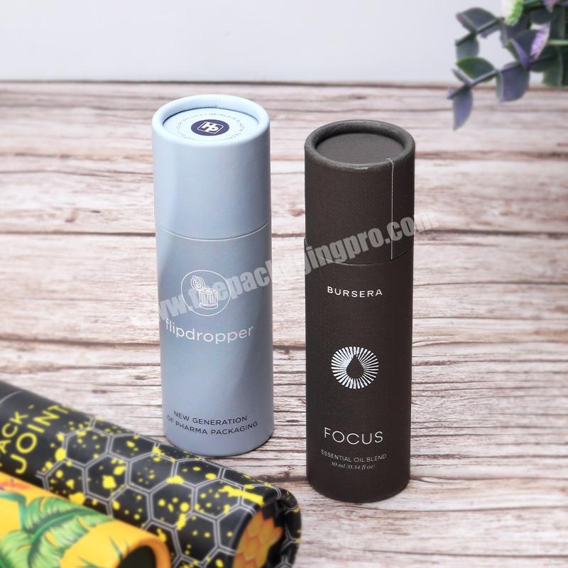 Eco friendly paper tube Luxury tea paper box packaging for wholesales