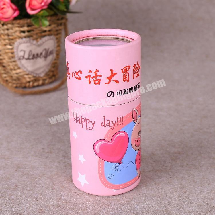 Empty Eco Friendly Cardboard Round Deodorant Containers Packaging