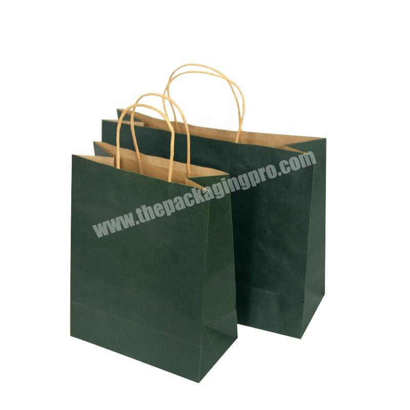 FSC Certified Brown Kraft Paper Bags With Factory Price