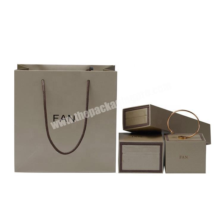 FSC Paper Packaging Bags for Jewelry or Clothing