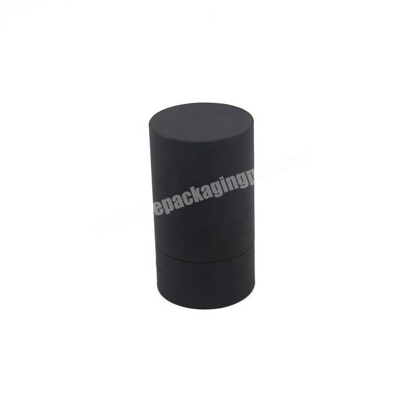 Factory Cost-effective Kraft Cardboard Goods Watch Packaging black paper box Tube For Electronic Products