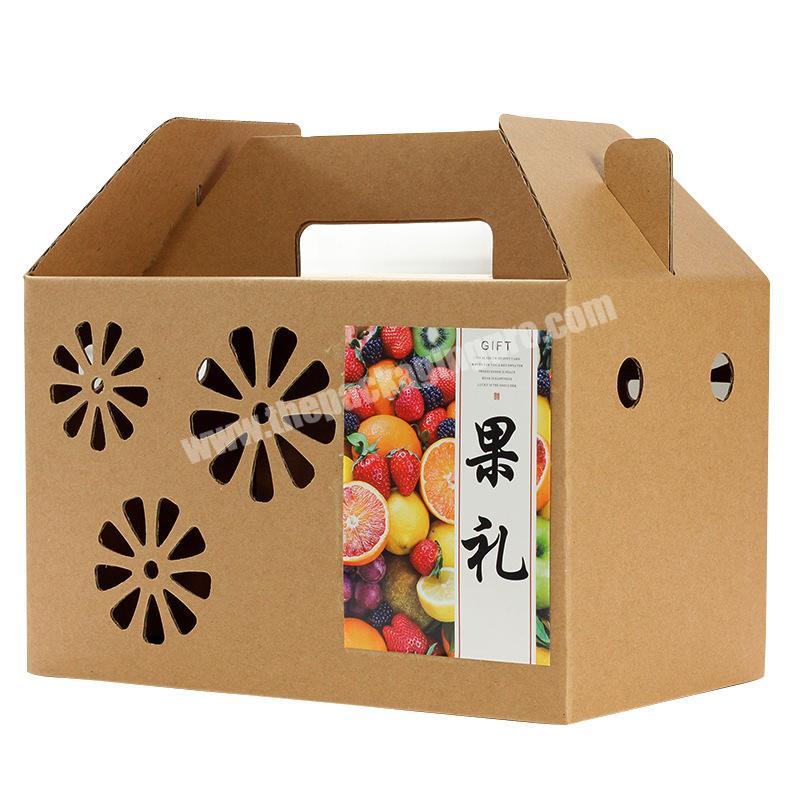 Factory Custom Paper Dry Export Fruit Gift Packaging Delivery Box Carton Cardboard Design