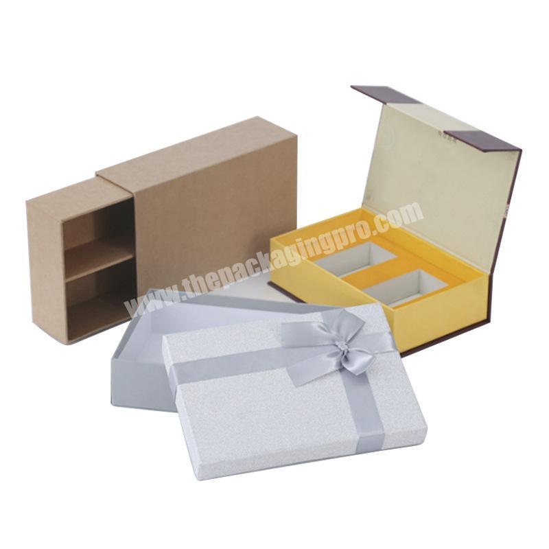 Factory made new products paper cardboard folding boxes customized deisgn gift box packaging