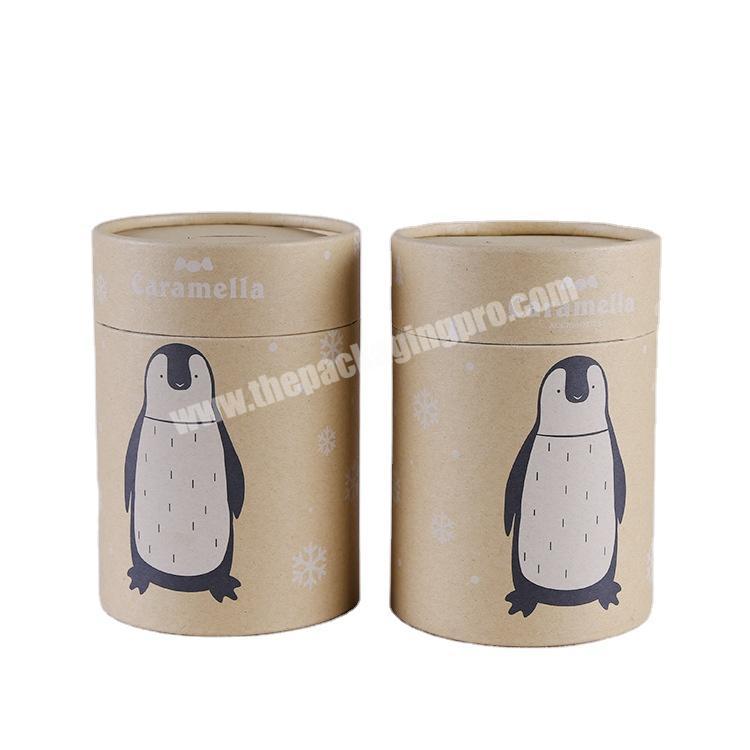 Factory price and Value-added services recycled craft paper material  perfume bottle tube for food