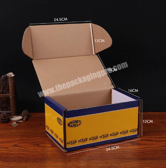 Factory wholesale custom corrugated boxes packaging for own logo