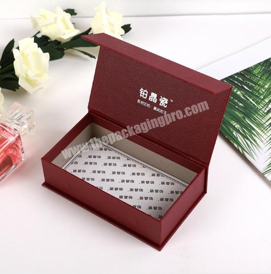 Factory wholesale custom magnetic folding gift box packaging for cosmetics,oil