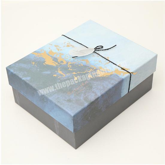 Factory wholesale high quality OEM gift cardboard box packaging, custom design and size art paper packaging boxes