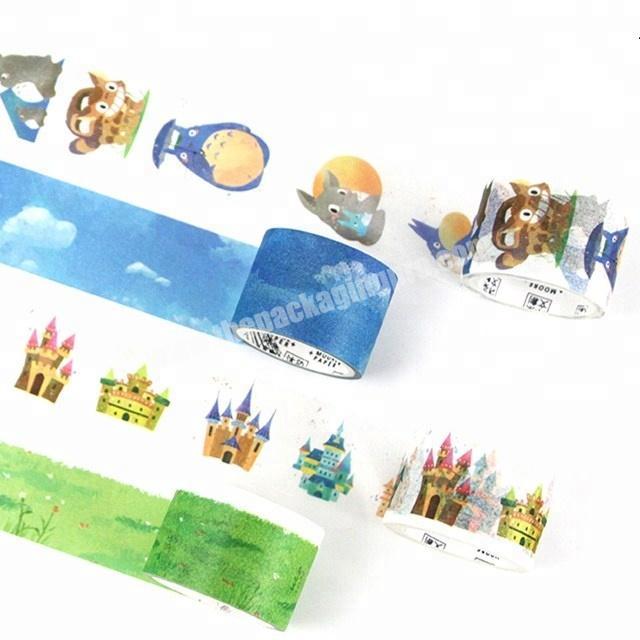 Fairy tale printed washi masking paper tape custom