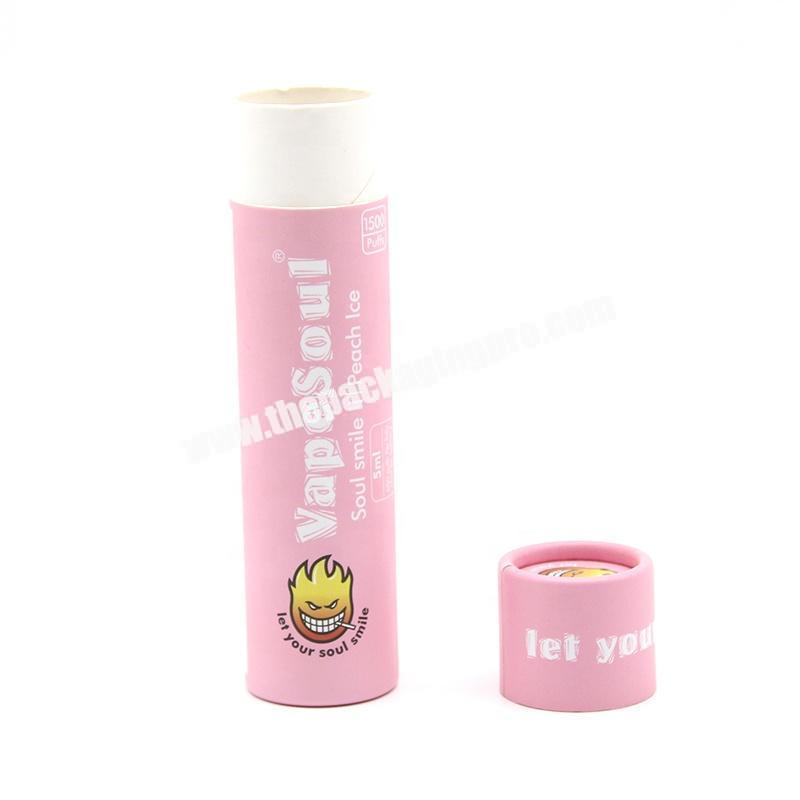 Fancy customized Printing and structure Cardboard Food Grade Cylinder Round Paper Tube