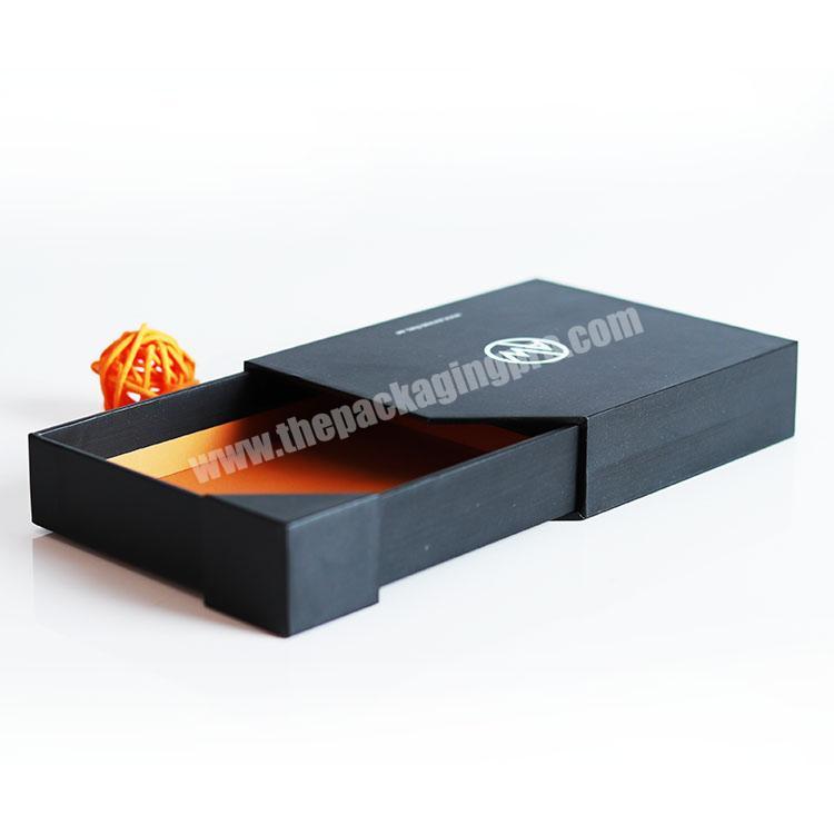 Fashion Luxury Custom Black gift Packaging Box necklace Gift Box bracelets box