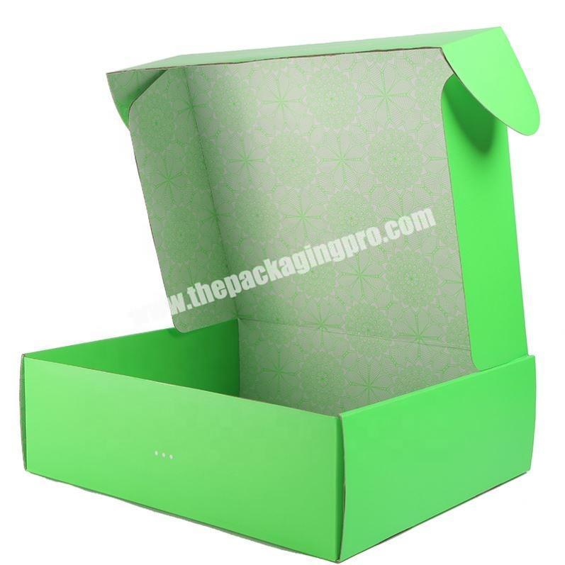 High quality custom strong tableware Corrugated display packaging box
