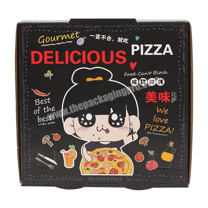 Food Grade Carton Printed Pizza Packing Box