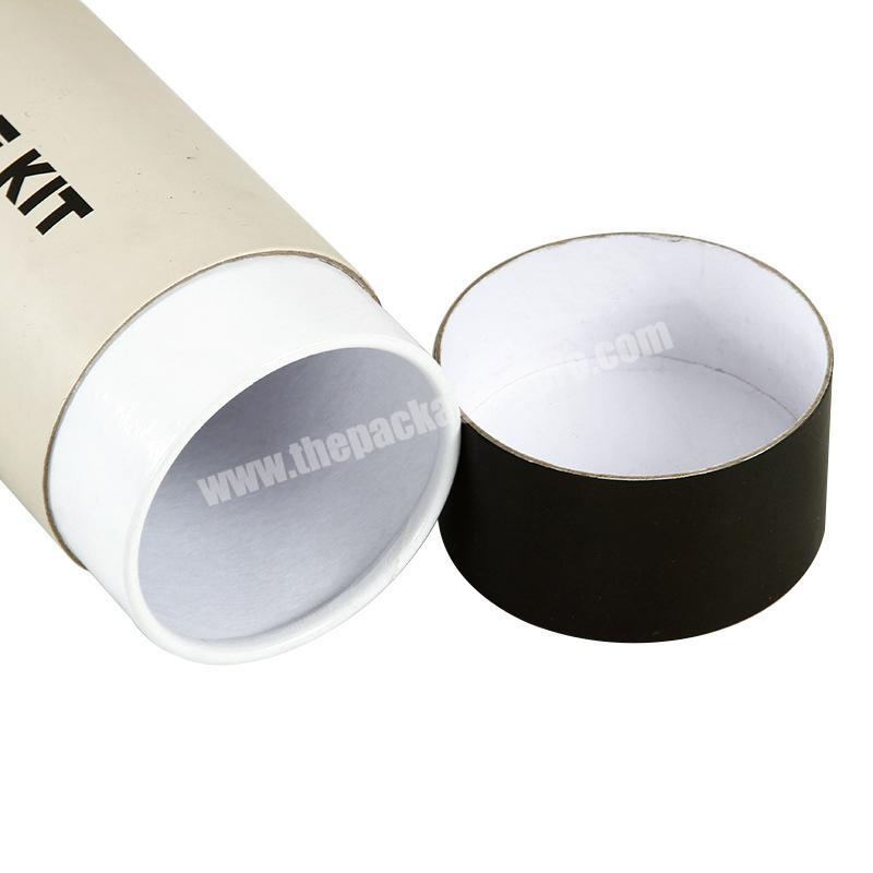 Nice Design round makeup packaging perfume bottle paper box with Custom EVA foam insert