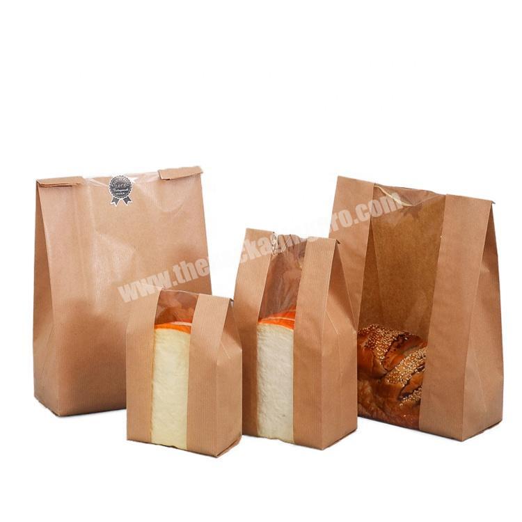 Food grade breakfast paper bags for delivery