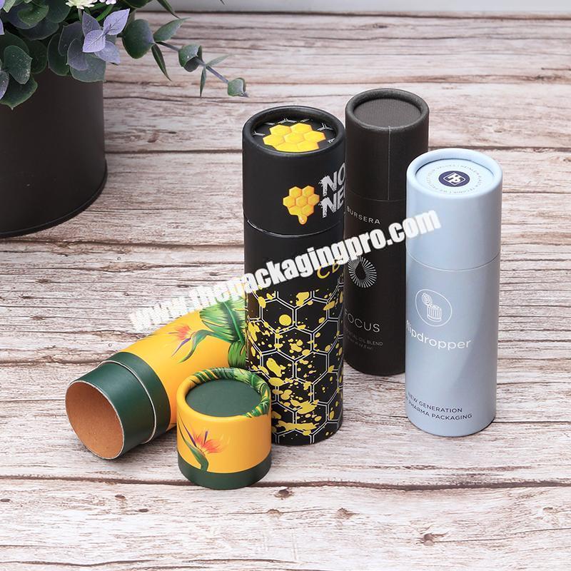 Own design paper tube packaging  eco-friendly round carton cardboard box lipstick paper tube