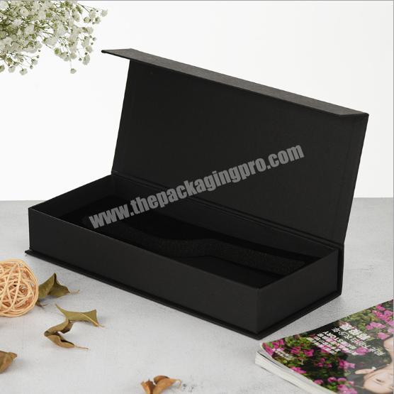 Free Sample High Quality Handmade Fold Cardboard Gift Magnetic Box perfume Paper Box Wig Hair Packaging