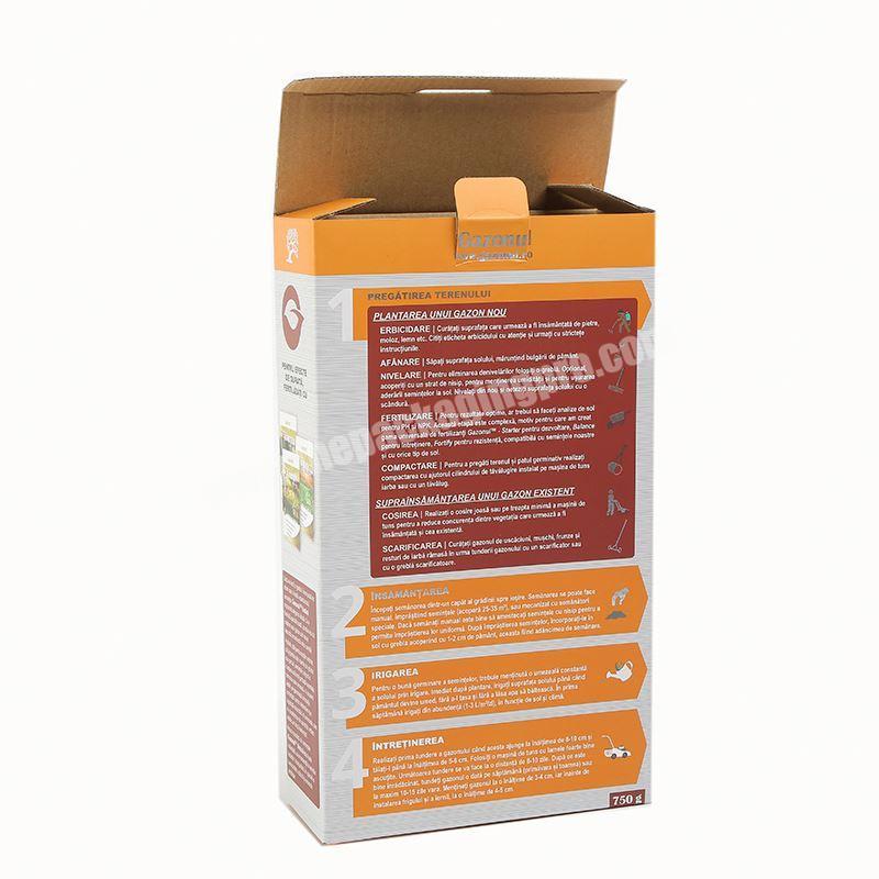 Free Sample corrugated paper packaging box for body jewelry