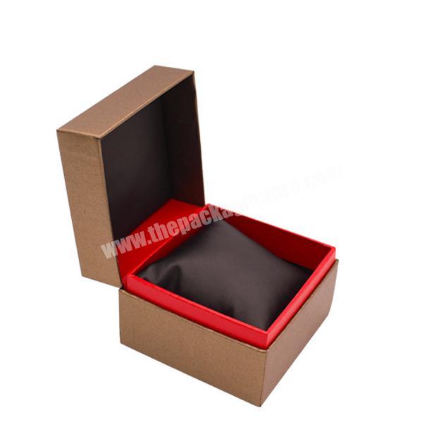Gift genuine leather pocket watch box