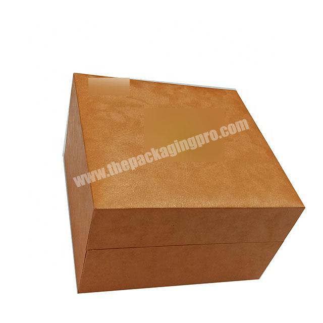 Gift wrapping boxes wrap storage packaging faux leather box