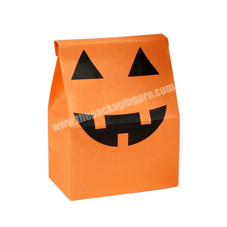 Halloween Decoarations Paper Gift Cookie Candy Food Bags Various Kraft Paper Bag