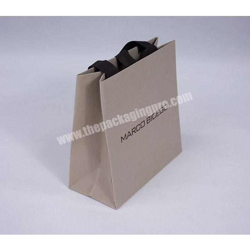Handmade custom printed decorative wedding door gift paper carry bag with logo 5