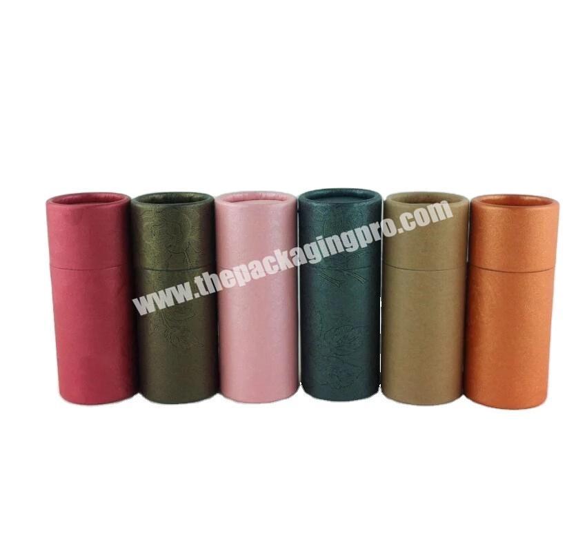 Customized design paper tube with logo printing packaging tube paper tubes