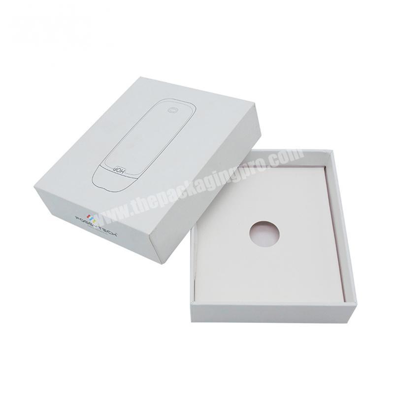 Hard Lid and Cover Cardboard Packaging Gift Box with Insert