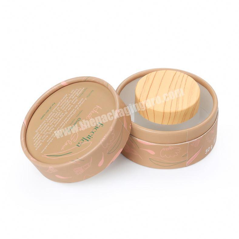 High Quality Biodegradable Custom Cosmetic Paper Tube Box Packaging