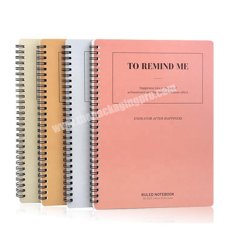 High Quality English Custom Print Exercise Note Book Manufacturers Wholesale