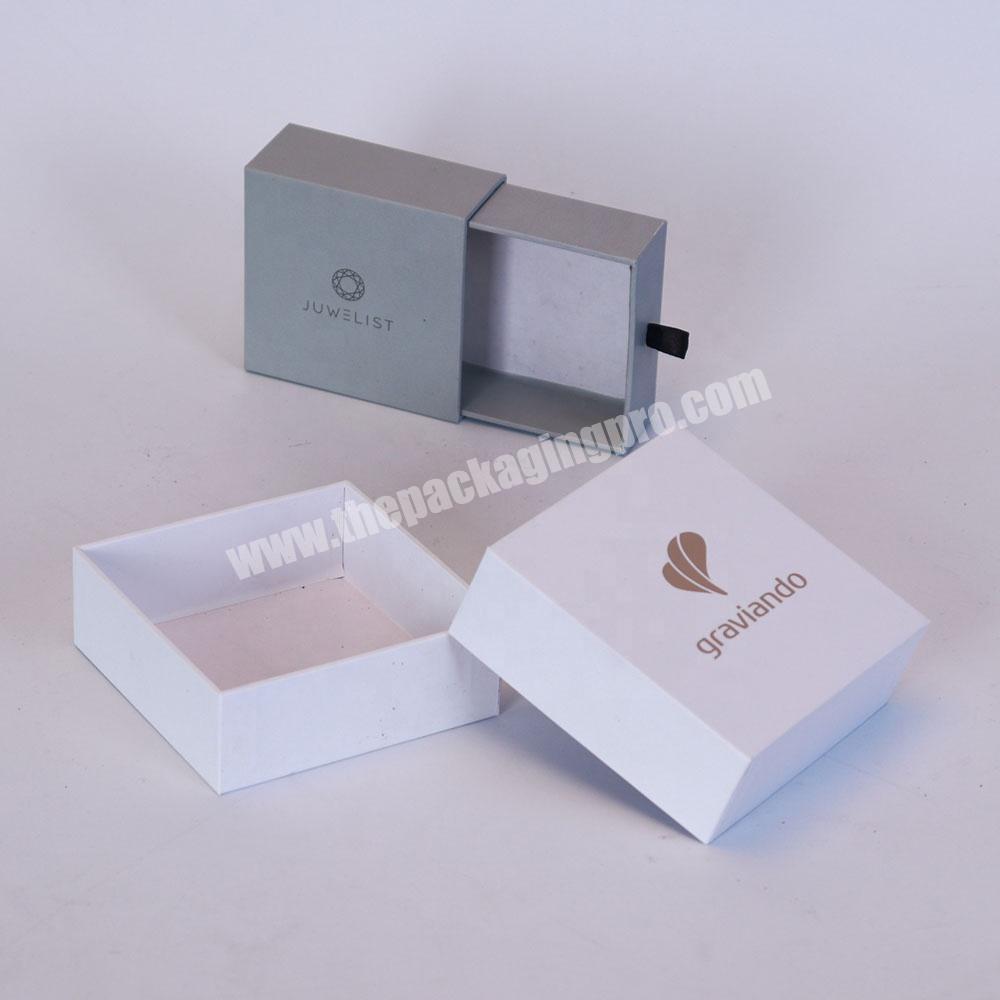 High Quality Gift Box Customized Logo Printing Present/Jewelry Packaging Box Drawer Box